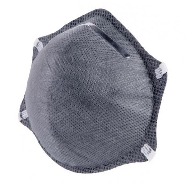 Quality Disposable FFP2 Carbon Filter Respirator , 4 ply Disposable Dust Mask for sale