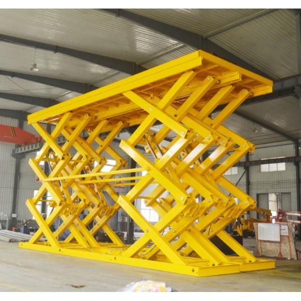 Quality 10M 18T Heavy Duty Electric Hydraulic Scissor Lift Table with CE for sale