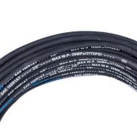 China Flexible Synthetic Rubber Hose 1sn R1at Steel Wire Hot Temperature In America factory