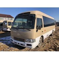 China Used Toyota Coaster Bus Left Hand Drive diesel toyota coaster mini bus for sale factory
