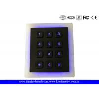 China Gas Station Backlight Keypad 12 Key In 3x4 Matrix With Multi - Language factory