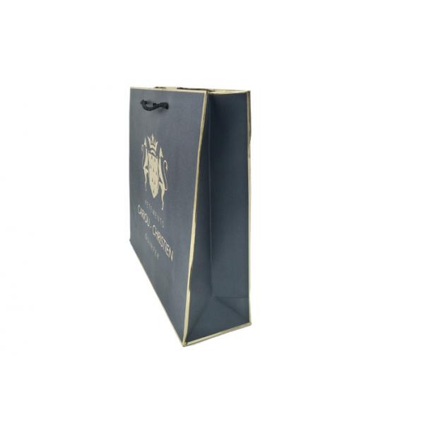 Quality Luxury Large Paper Gift Bags With Handles Customized Brand Logo Printing for sale