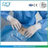Quality Sterile Disposable Ophthalmic Drape Surgical Eye Drapes with Fluid Collection for sale