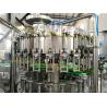 China Automatic Glass Bottle Filling Machine 3 In 1 Unit For Beer / Carbonated Drink factory
