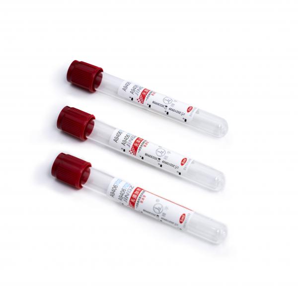 Quality No Additive Plain Red Top Blood Tube 0.5ml-10ml for sale
