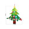 China 3D DIY Xmas Decorations 29pcs Ornaments Felt Christmas Tree Wall Hanging factory