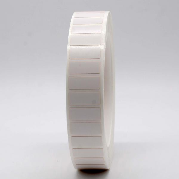 Quality 20mmx8mm 1mil White Matte High Temperature Resistant Polyimide Label For Single Row for sale