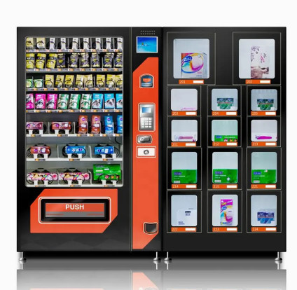 Quality 24 Hours Self Service Store Vending Machine Orange Juice With Card Reader for sale