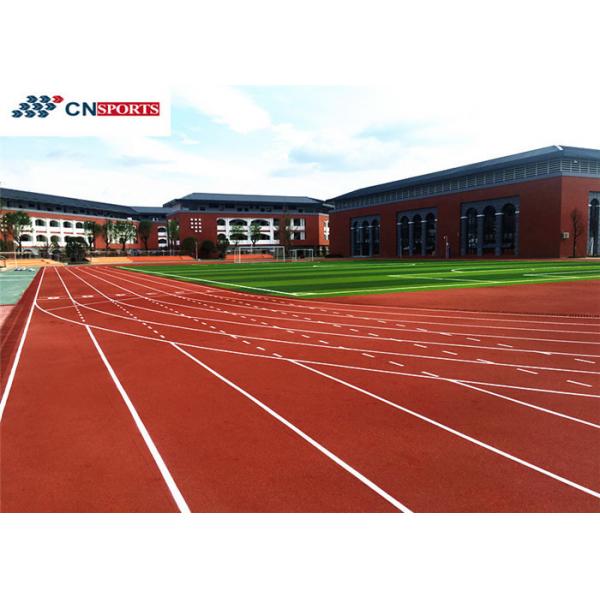 Quality ISSS Seamless Polyurethane Sports Floors Anti Skidding Athletic Running Track for sale