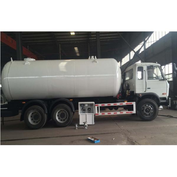 Quality 20000 Liter 10 Ton LPG Gas Tanker Truck Rigid Bobtail Truck With Rochester Level for sale