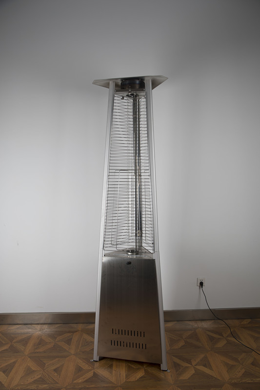 China Powder Coated Four Seasons Courtyard Patio Heater , Outside Gas Patio Heaters for sale