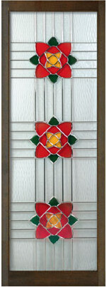 Quality 1" Triple Glazed Large Leaded Glass For French Door for sale