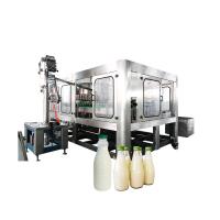 Quality PE Bottle Food Grade Stainless Steel Aseptic Milk Filling Machine for sale