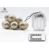 China 3.5M 10 Led Xmas Battery Powered Led Rope Lights Morocco Ball String High Brightness factory