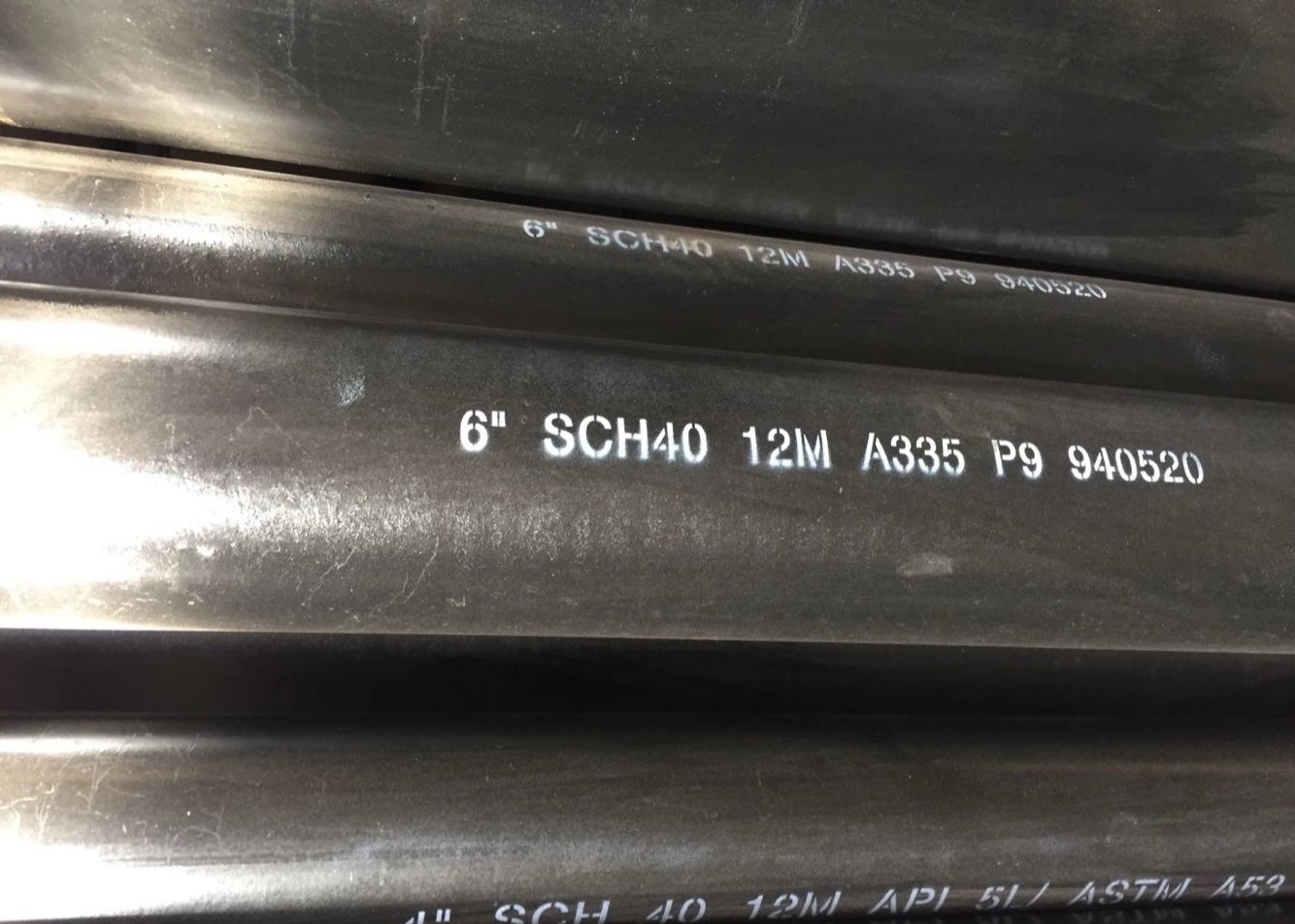 Astm A335 P5 P9 P11 P22 Alloy Steel Pipe Astm A335 P5 P9  P22 Alloy Steel Seamless Pipe Alloy Steel Tube