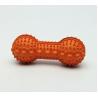 China Eco - Friendly Dog Food Dispenser Toy  Strong Bone Shape Long Service Life factory