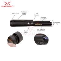 China Rechargeable Black Hand Held Metal Detector Super Scanner 9v Battery Cylindrical factory