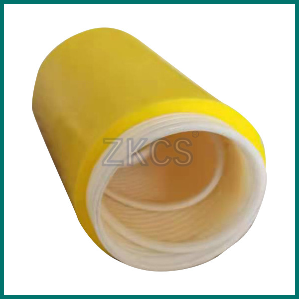 Quality Yellow Waterproof Silicone Cold Shrink Sleeve 2.0mm Thickness for sale