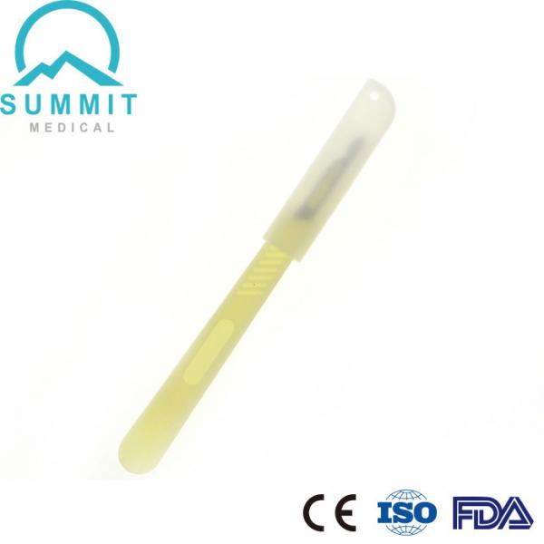 Quality Plastic Handle Surgical Scalpel Blade For Dermaplanning for sale