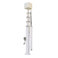 China 6m 7m Customized Height Manual Telescoping Mast Pole For Solar Surveillance Trailer factory