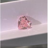 Quality Synthetic CVD Lab Grown Pink Diamonds Heart Shape 2.5ct-3.0ct for sale