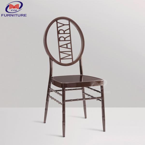 Quality Stackable O Back Black Wedding Chiavari Chair For Hotel for sale