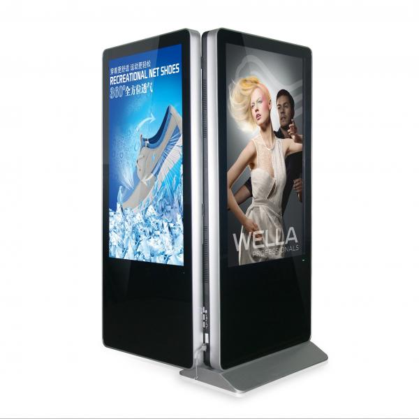 Quality Indoor Double Side Kiosk Digital Signage Lcd Screen 55'' For Shopping Mall Advertising for sale