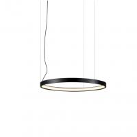 China DIY black modern led ring pendant lights led ring chandelier pendant lamp for top hotel factory