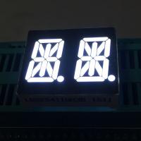 Quality Ultra Bright White 0.54" 14 Segment Led Display Dual Digit common anode For for sale