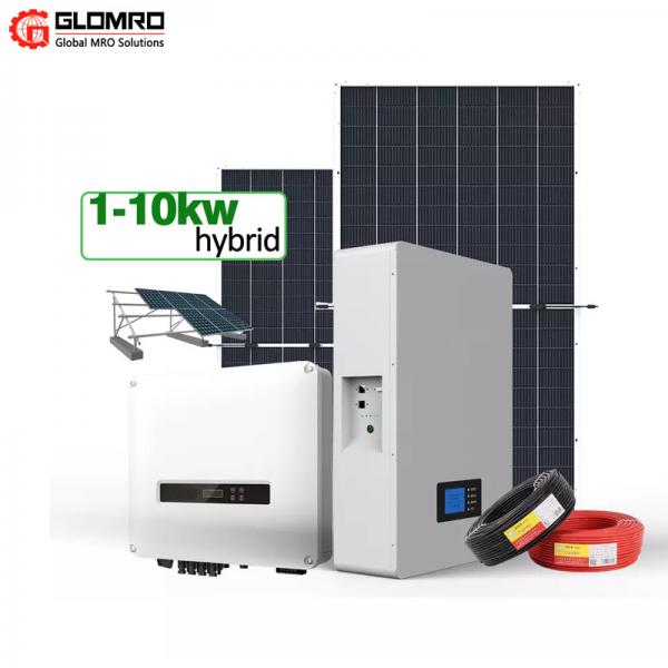 Quality 3kw 5kw 10kw Solar Power PV System On Grid Solar Power Generator Kit Home Solar for sale