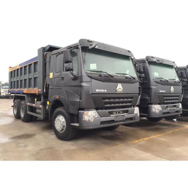 Quality 20 CBM 30 - 40 Ton SINOTRUK Dump Truck LHD 371 HP 6X4 Front Lifting System for sale