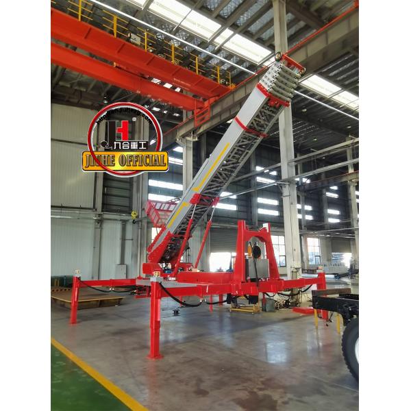 Quality High-Altitude Operation JIUHE 45m Telescopic Ladder Truck Lift New Aerial Work for sale
