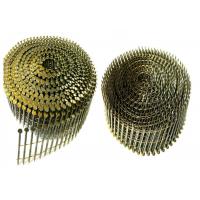 China 1-1/2 Length Metal Wire Nails Galvanized Smooth Spiral Shank Roofing Coil Nails factory