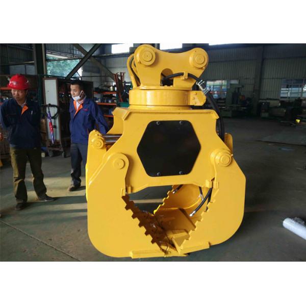 Quality High Efficient Excavator Hydraulic Grapple Multi Functional Convenient For Stone Grabbing for sale