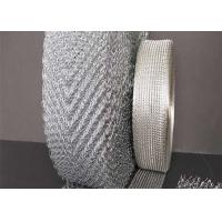 Quality Stainless Steel Knitted Wire Mesh Tape 0.20mm 95% Filter For Catalytic Converter for sale