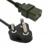 China Appliance Power Cord  Larger Industrial South Africa  3 Pin Plug to IEC C19  16A factory