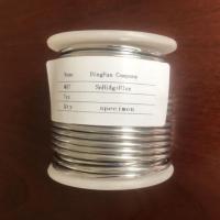 China Fast Wetting Lead Free Solder Preformed Silver Solder Wire For Vehicle Electronics factory