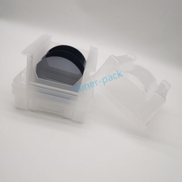 Quality Clean PP Fluoroware Wafer Shipping Box Carrier With Cassette 4 Inch 100mm for sale