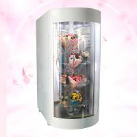 China Lcd 19 Inch Maternity Clinics Transparent Shelf Flower Vending Machine factory