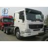 China New Sinotruk Howo Tractor Truck HW 79 High Roof Cab Two Beds102 Km/H Prime Mover Used With Semi Trailer factory
