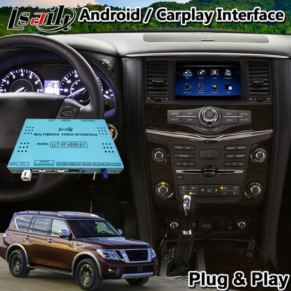Quality Lsailt 4+64GB Android Carplay Multimedia Video Interface for Nissan Armada Patrol Y62 for sale