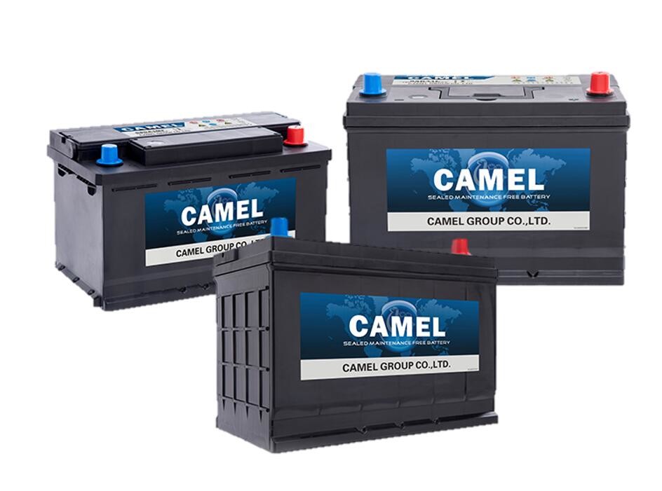 Quality Camel Maintenance Free Car Starter Battery 12V 66Ah 74Ah EN Standard for sale