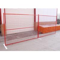China Galvanized Linear Structure Temp Construction Fence factory