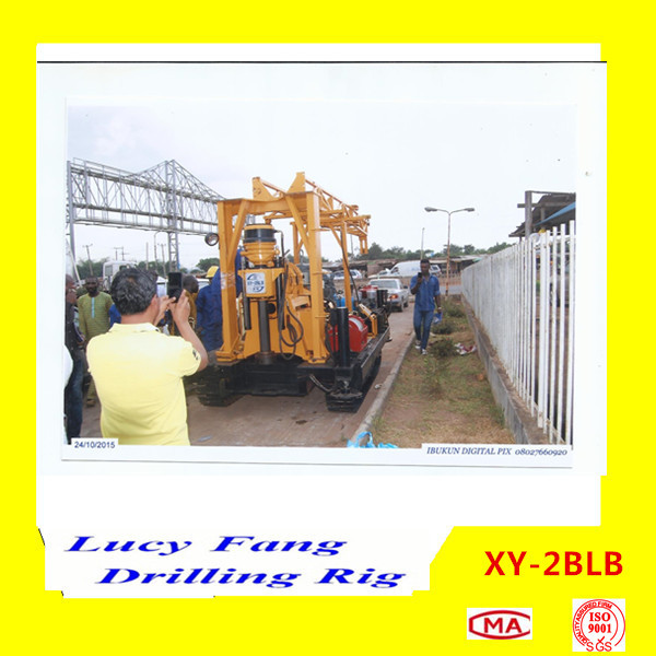 China China Hot Sale XY-2BLB Mobile Diamond Core Drilling Rig With Wire-line Winch for 30-500 m factory