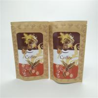 China Kraft Paper Package Manufacturing Wholesale Coffee Bag Resealable Bags With Logo factory