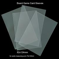 Quality Non Glare Board Game Sleeves 82x124mm Gamegenic Clear Sleeves for sale