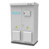 China Outdoor battery cabinet with IP 54 protection level，inbuild lithium-ion battery and BMS system factory