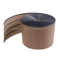 China Enhance Your Marine Experience with 190mm*5mm Synthetic Teak Boat Rubber Floor for sale
