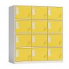 China Yellow Heavy Duty Locking Storage Cabinet For Office Or Home factory