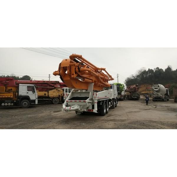 Quality ZLJ5419THB 50m Used Concrete Pump Truck , Zoomlion Truck Excellent Condition for sale